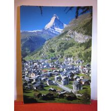 MATTERHORN, ZERMATT, WALLIS, SWITZERLAND unused postcard dated 1998 =