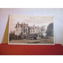 BRODIE CASTLE, FORRES, MORAY, SCOTLAND used antique postcard 1915 pm =