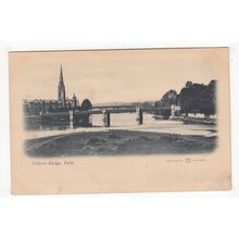 Victoria Bridge Perth Early Undivided Back Postcard Reliable Series