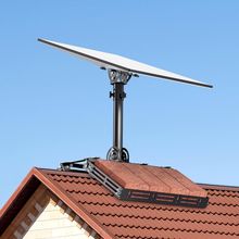 Starlink Gen 3 Roof Ridgeline Mount, Adjustable Tilt 160 Degree and Square Shelf