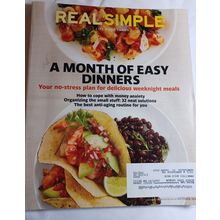 Real Simple Magazine 2011 October good