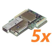 Lot of 5 - Broadcom 10G/25G/40G/50G Ethernet OCP Mezzanine Card BCM957452M4520C