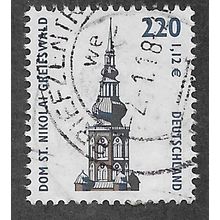 GER 2000 220pf ( €1.12) 'TOURIST SIGHTS' FINE USED (EBID54-112)