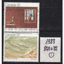 KANADA CANADA [1983] MiNr 0871 ex ( O/used ) [02] Gemälde Zdr