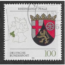 GER 1993 100pf 'RHEINLAND PFALZ' FINE USED (EBID62-962)