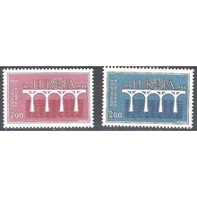 France 1984 Michel 2441 - 2442 Neuf ** Cote (2008) 3.50 € 25 Ans Europa CEPT