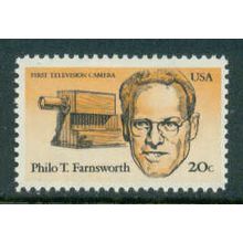 2058 20c Philo Farnsworth Fine MNH MA0920