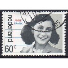 Netherlands 1980 Occupation & Liberation - Anne Frank 60c Used
