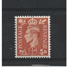 GB.SG503 1/2d Pale Orange.Mounted Mint.Jul25b
