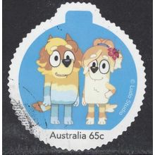 AUSTRALIA: 2024, MERRY CHRISTMAS BLUEY, USED SELF-ADHESIVE MY STAMP. 116