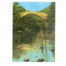 CORSICA, OASIS OF BEAUTY used postcard. 1986 postmark =