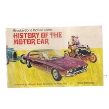 HISTORY OF THE MOTOR CAR Brooke Bond Tea complete album.... 50 cards 3 LOOSE