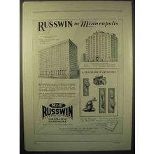 1929 Russwin Hardware Ad - Minneapolis, Hodgson Bldg