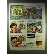 1971 Doral Cigarettes Ad - Doral Gets in the Act
