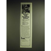 1985 Kemp Shredder/Chipper Ad - Total Recycling System