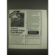 1985 Mantis-20 Tiller/Cultivator Ad - At Last! A Small Tiller that works