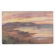 Artistic View Llandudno Postcard Art L12