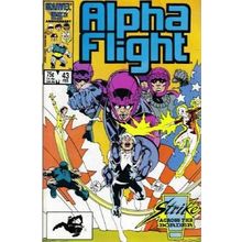 Alpha Flight (Vol 1) # 043 FN+ ORIG US COMICS