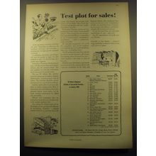 1959 Successful Farming Magazine Ad - Test plot for sales!