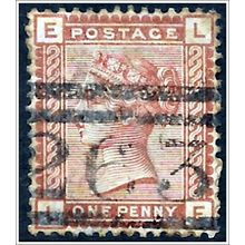 1880 -1881 Queen Victoria - 1d brownish rose (as picture) C2-10