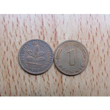 1980f 1 Pfennig Germany Coin