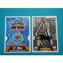 206. Sylvain Marveaux - Newcastle Utd - Match Attax 2013/14 Football Card EF1