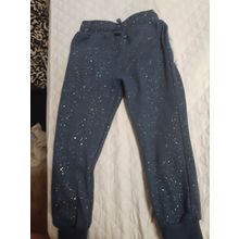 girls cotton on kids sparkle navy pants size 6
