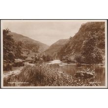 Thorpe, Dovedale, Derbyshire, 1938 - Valentine's RP Postcard