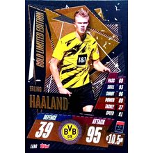 Match Attax UCL 2020/2021 #Erling HAALAND 20/21 # LE9G GOLD LIMITED EDITION