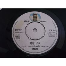 EAGLES - LYIN' EYES (1975) 7" SINGLE