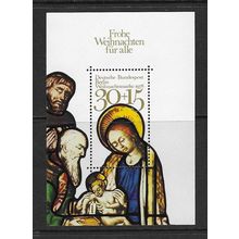 GERMANY WEST BERLIN 1978 XMAS SOUVENIR SHEET MNH SG B565