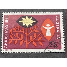 AUSTRALIA 1969 SG 0445 USED #1