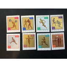 ICOLLECTZONE Poland 1355-62 Olympic set VF NH