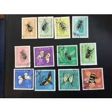 ICOLLECTZONE Poland 1029-40 VF used butterflies and insects