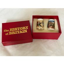 History of Britain Thimble Set- King Canule & Battle of Hastings - Boxed