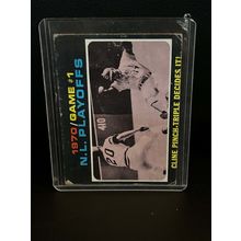 NL Playoff Game 1 #199 | 1971 Topps Baseball Trading Card