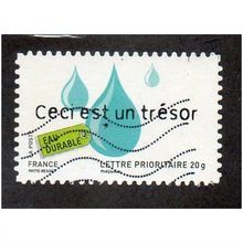FRA 2008 (55c) 'SUSTAINABILITY - WATER CONSERVATION' FINE USED (EBID20798)