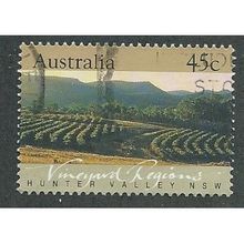 AUS 1992 45c 'VINEYARDS -NSW' FINE USED (EBID35-749)