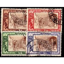 RUMÄNIEN ROMANIA [1907] MiNr 0208-11 ( O/used )