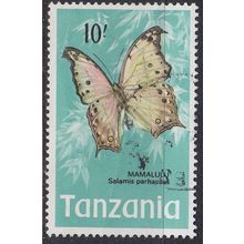 TANSANIA TANZANIA [1974] MiNr 0048 ( O/used ) Schmetterlinge