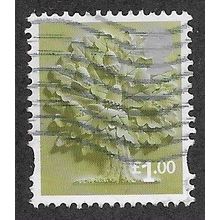 ENGLAND £1.00 'ENGLISH OAK' (EN35) FINE USED (EBID66-359)