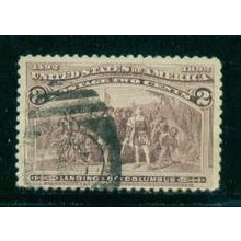 Used 231 2c Landing of Columbus Fine T1323