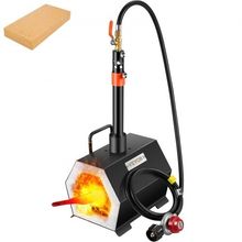 Propane Forge Portable, Single Burner Tool and Knife Making, Large Capacity ...