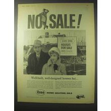 1958 Esso Home Heating Oils Ad - No Sale!