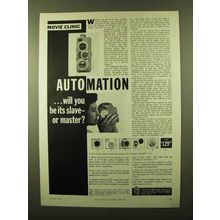 1958 Eumig C-3 Movie Camera Ad - Slave or Master?