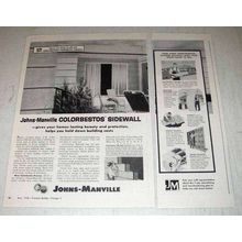 1958 Johns-Manville Colorbestos Sidewall Ad