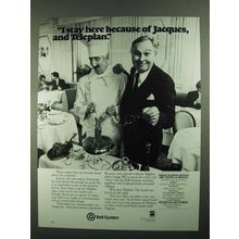 1981 Bell System Teleplan Ad - I Stay Here Because