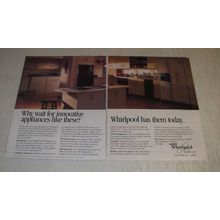 1989 Whirlpool Appliances Ad - Why wait for innovative appliances like these?