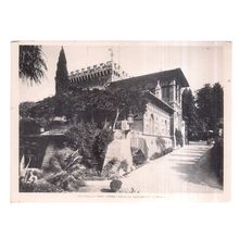 VILLA STIBBERT , FIRENZE, ITALY unused vintage postcard. c.1950s =