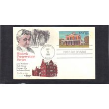 FDC Artmaster UX134 15c Hull House (Cachet-U/A) CV39318